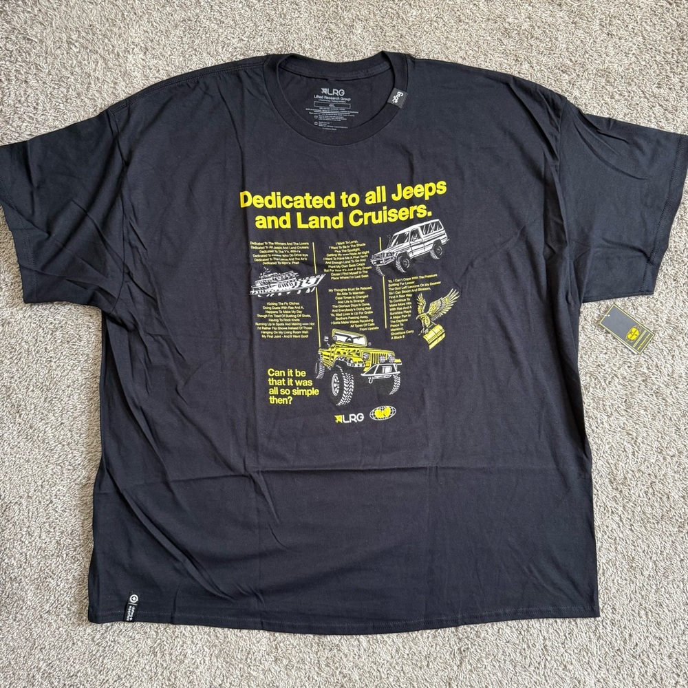🔴Wu-Tang x LRG Shirt Size 4XL Rare Collab NWT Gza Rza